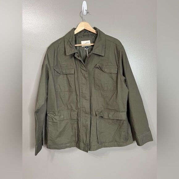 Universal Thread army green jacket size xxl baddie hobo grunge New - Picture 5 of 8